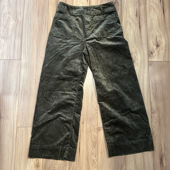 Maeve Pants - Maeve Cropped Corduroy Pants